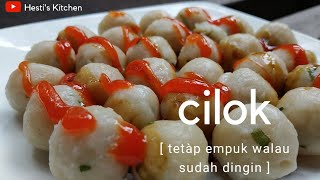 Cara membuat cilok empuk dan lembut || Jajanan SD