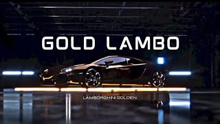 Gold_Lamborghini_Car 🎗️💛💯 #carlover #lamborghini #viralvideo