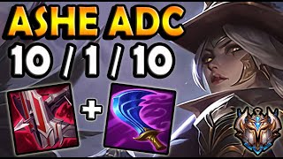 Ashe ADC vs Ezreal - NA Challenger Patch 11.15 ✅