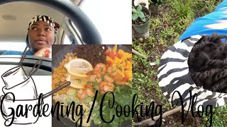 Gardening? …turned Cooking Vlog| pt.1