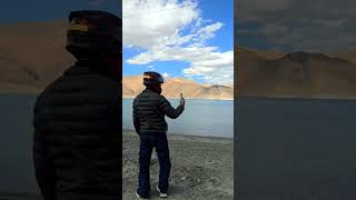 pangonglake  Ladakh. beautiful view of pangonglake. Ladakh status