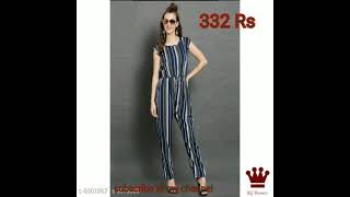 *Trendy Fashionable Women Jumpsuits* Under 332 Rs.