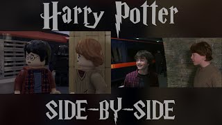 Гарри Поттер в Лего. Сцена из фильма.  Harry Potter in Lego. Side by Side version