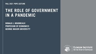 The Role of Government in a Pandemic with Donald J. Boudreaux