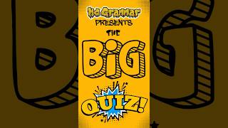 The Big Children's Quiz | #Shorts | MC Grammar 🎤