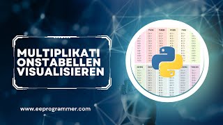 Schneller Python-Leitfaden: Multiplikationstabellen visualisieren