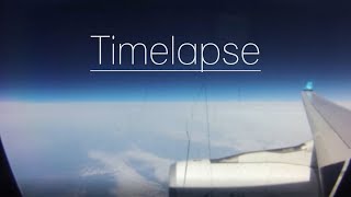 Timelapse | Airbus A330-200 Air Transat, Crossing Canada and arrival in Paris