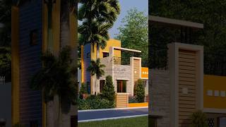 22' by 40' house plan | 22×40 house design | 2bhk house with parking #home #ghar #3d