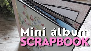 Mini álbum #scrapbook Peony Garden | #inspiração