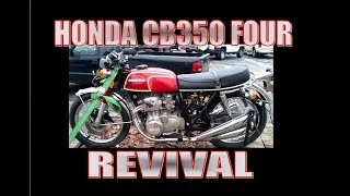 1972 Honda CB350F Revival