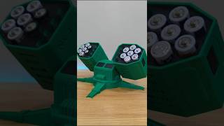 3D Printed Battery Missle Launcher | DIY 3D Printing Project #bamboo #diy #3d #craft #3dprinted