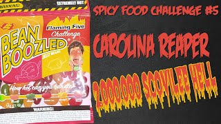 Spicy challenge #5: Bean Boozled με carolina reaper! (vs @RetroGamesCouple )