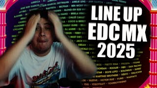 Line Up EDC MÉXICO 2025!