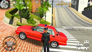 Police Car Going Uphill - Parking Multiplayer Simulator #25 - Android Gameplay