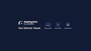 WebPageTest by Catchpoint Live Stream