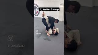 Top 10 BJJ Sweeps Every Beginner Should Know #bjj #martialarts #jiujitsu