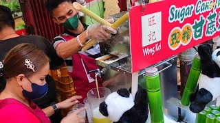 Binondo Street Food | Sugar Cane Juice