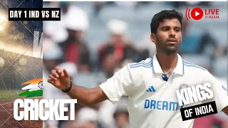 India Vs New Zealand 2nd Test Day 1 Highlights Pune 2024 Vlog | Washington Sundar 7 wickets