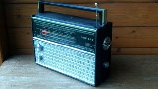 How to make 50w bluetooth amplifier from old radio VEF 202