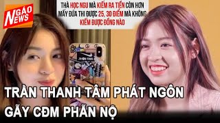 Hotgirl "trứng rán cần mỡ" phát ngôn gây tranh cãi về việc kiếm tiền I Ngáo News