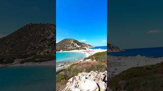 Punta Molentis I Due Mari Best Beach in Sardinia #sardinia #sardegna #italytravel #beach