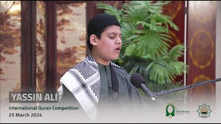 Yassin Ali | AlFurqan International Quran Competition - Final Rounds Under 16 Years