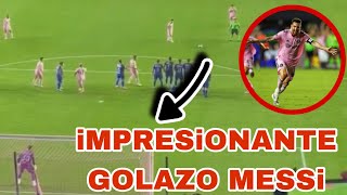 GOL MESSi iNTER MiAMi Vs Cruz Azul 2-1  #leaguescup