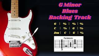 JJ Cale Clapton Style Blues Guitar Backing Track Jam in G Minor