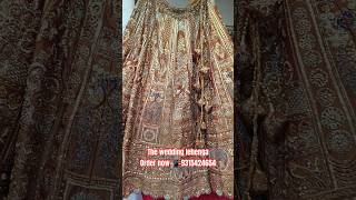 premium Golden bridal lehenga collection #shotsvideo #lehenga #bridallehenga #lahengacholi