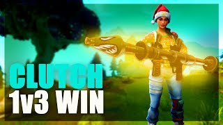 CLUTCH 1v3 SQUAD WIN! - Fortnite Battle Royale Funny Moments