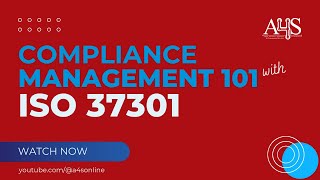 Compliance Management with ISO 37301