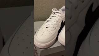 Ethan’s new Nike Air Force 1 s