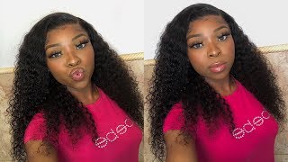 Watch Me Install This Wig | Original Queen Hair | Kinky Curly Frontal Wig