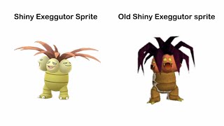 Old Shiny Pokemon Sprites are cursed...