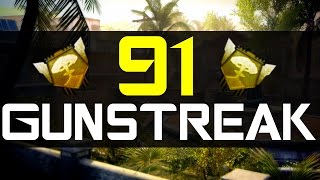 BO2: *INSANE* 91 Gunstreak! [ 6vs6 ] || Pahoinpitelevä jengi