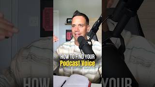 How to find your podcast voice #shorts #podcasting