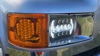 INSTALLING LED SIGNAL LIGHTS IN A INTERNATIONAL TOW TRUCK