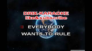 EVERYBODY WANTS TO RULE THE WORLD['guitar adlib backing track]