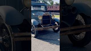 Ford Model A truck Antique Drive By Engine Sound Old Car Festival Greenfield Village 2024