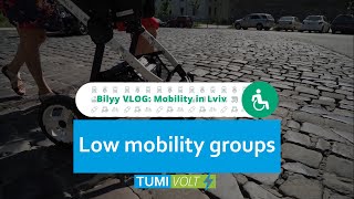 Mobility in Lviv - Low mobility groups