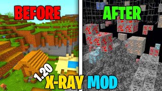 X-Ray Texture + NIGHT VISION PACK for Minecraft Pe 1.20+