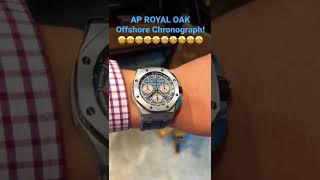 AP Royal Oak Offshore Chronograph! TITANIUM DREAM! 💪🤯