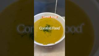 Lentil Soup #comfortfood #easyrecipe #easycooking #cooking #dinnerideas #cookingchannel #souprecipe