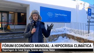 🇨🇭| 📽 𝗥𝗘𝗣𝗢𝗥𝗧𝗔𝗚𝗘𝗠 na Suiça: Mais de 1000 jatos em Davos, a hipocrisia climática