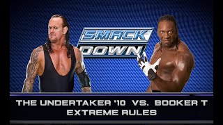 WWE | Extreme Rules Match | The Undertaker vs Booker t | Smack Down