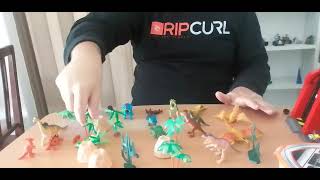 TOY REVIEW  UNOFFICIAL TOY DINOSAURS 1980'S-2012