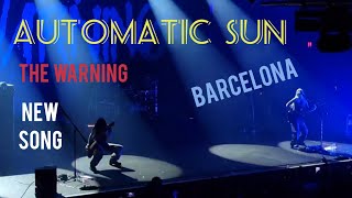 AUTOMATIC SUN @TheWarning Barcelona 🇪🇦 4/8/24 #livemusic #tour #fyp #rockband  #martintc #martintw