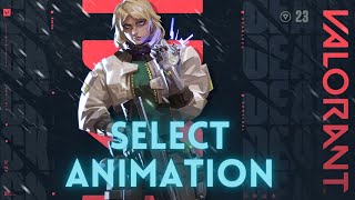 Deadlock Agent Select Animation // Valorant