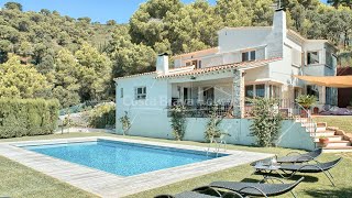 Villa con piscina y vista mar en la exclusiva urbanización Ses Costes, Aiguablava, Begur | Ref 3002V