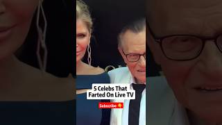 5 Celebs That Farted On Live TV #celebrity #hollywood #fart #celebnews #buzzfeed #shorts #live